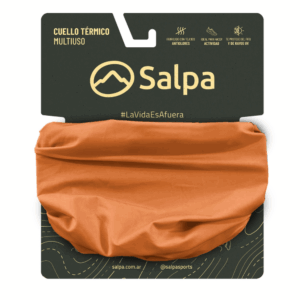 CUELLO TERMICO SOFT MICROFIBRA NARANJA SALPA
