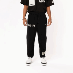 JOGGER LIFE BLACK MEN JOHN FOOS