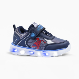 ZAPATILLAS SPIDERMAN CON LUZ AL PISAR FOOTY